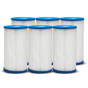 Everdrive Ice Bath Water Chiller Replacement PET Filters (6 Pack, Suits T1 and T2)