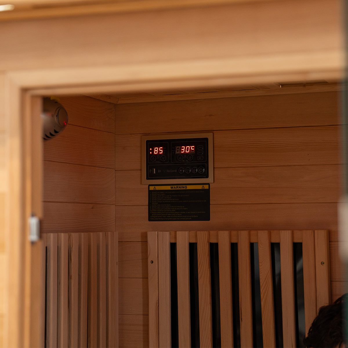 ReGen8 Solo Indoor - 1 Person Infrared Sauna (Natural)