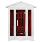 ReGen8 Trio Outdoor - 3 Person Infrared Sauna (White)