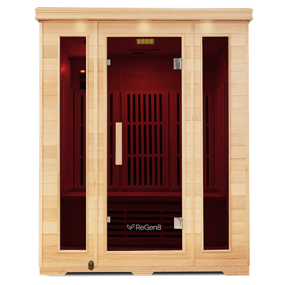 ReGen8 Trio Indoor - 3 Person Infrared Sauna (Natural)