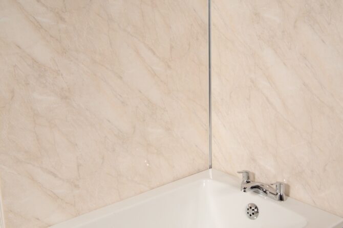 Sahara Gold bath panels