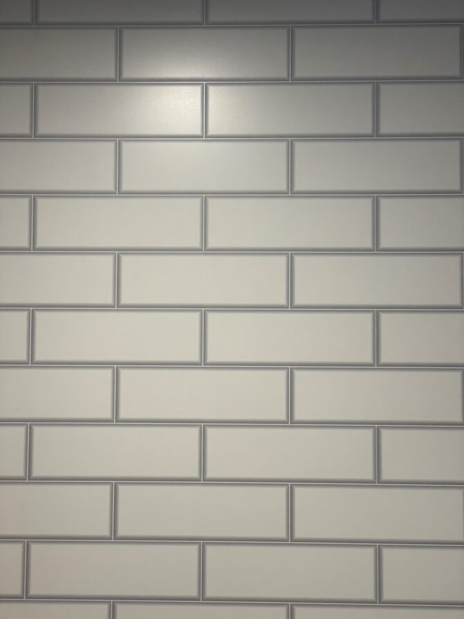 Subway Tile wall panelling