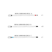 10ft Steel Net Ring Set