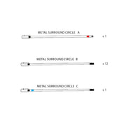 14ft Steel Net Ring Set