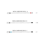 16ft Steel Net Ring Set