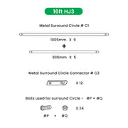 16ft Top Net Ring (HyperJump 3)