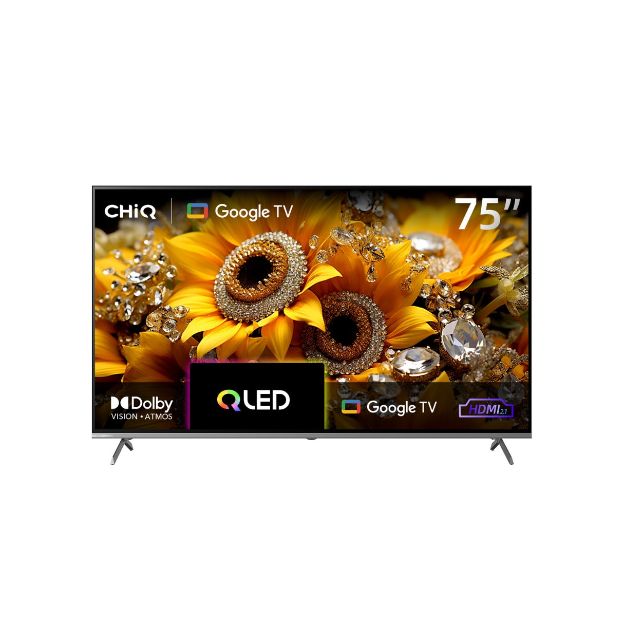 CHiQ 75" 4K QLED GOOGLE TV U75QM10