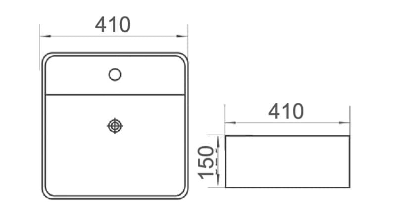 COCO Wall Hung Basin