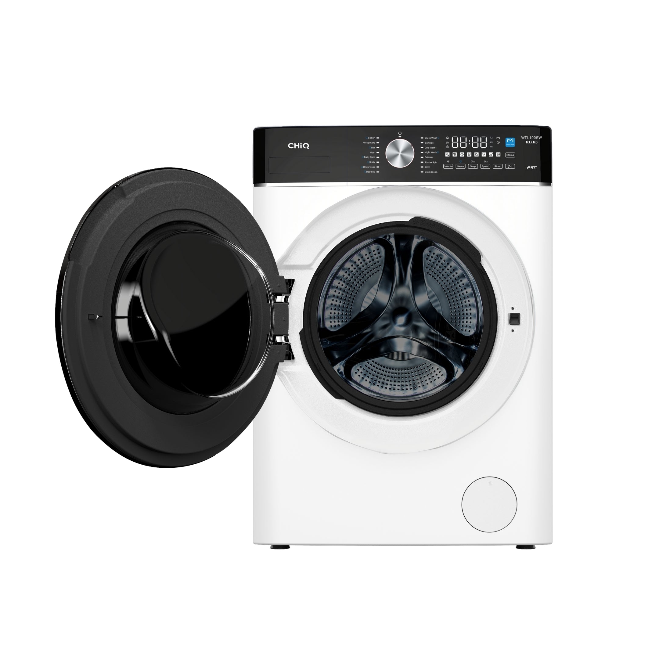 CHiQ 10Kg Front Load Washer White WFL100SW