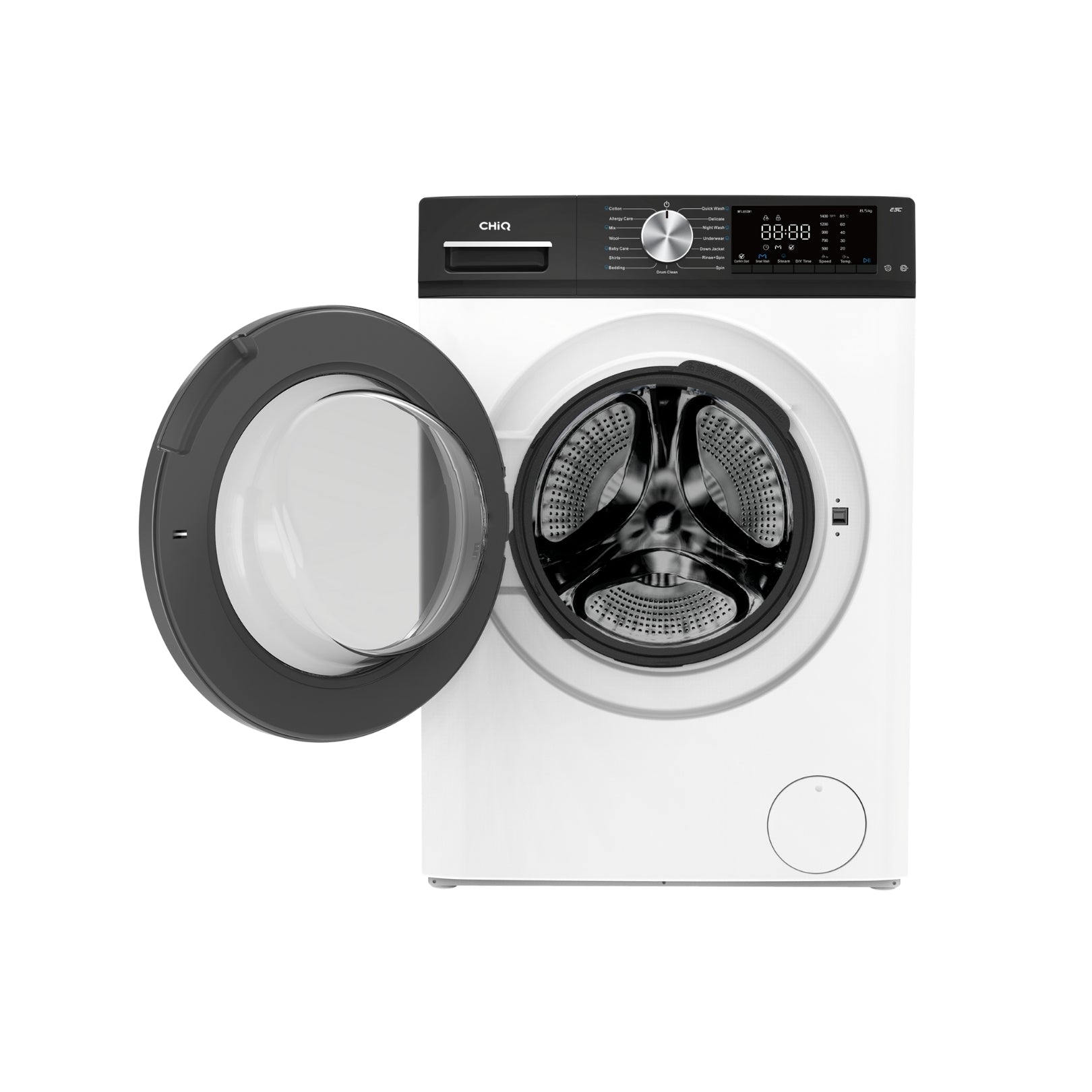 CHiQ 8.5Kg Front Load Washer White WFL85SW1