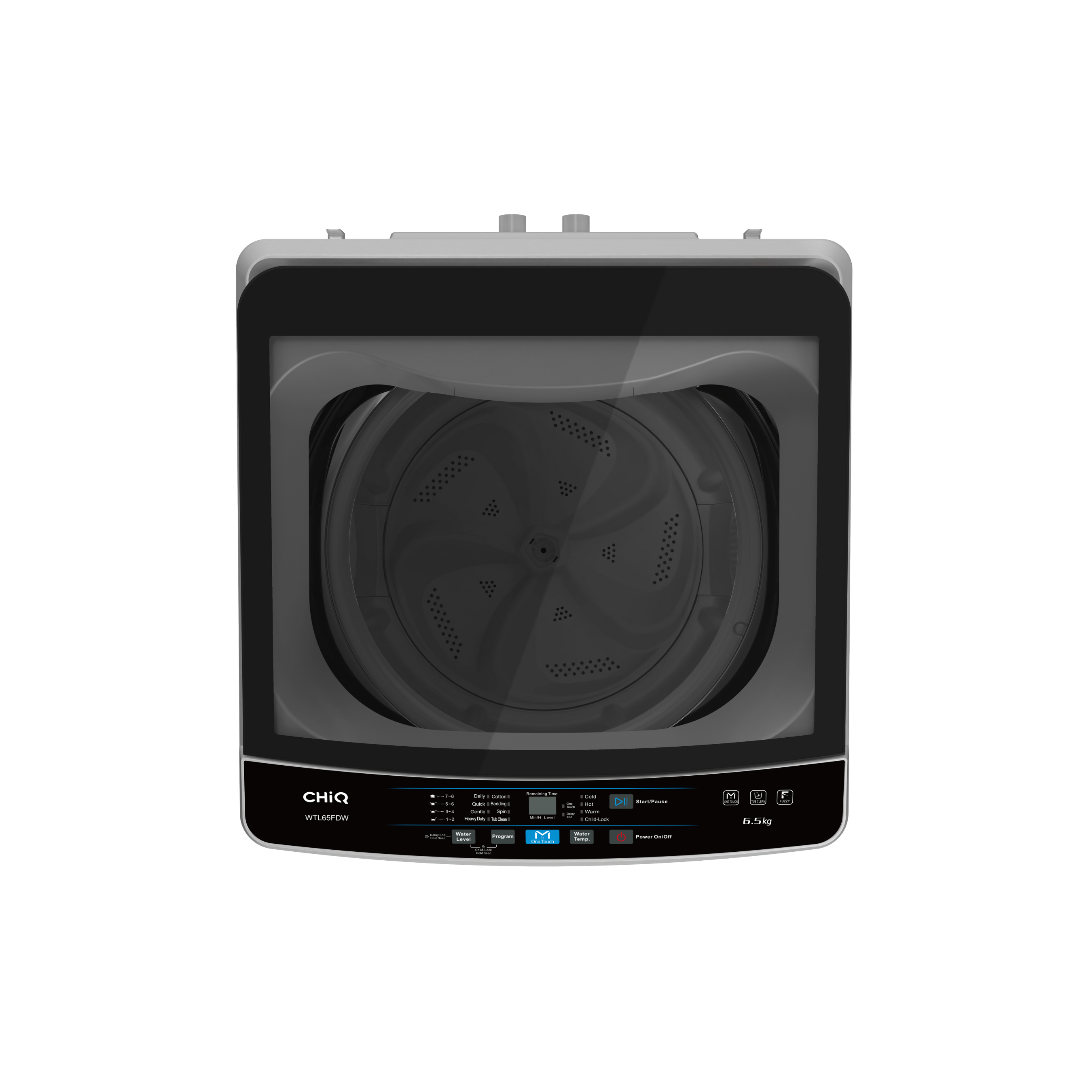 CHiQ 6.5kg Top Load Washer White WTL65FDW