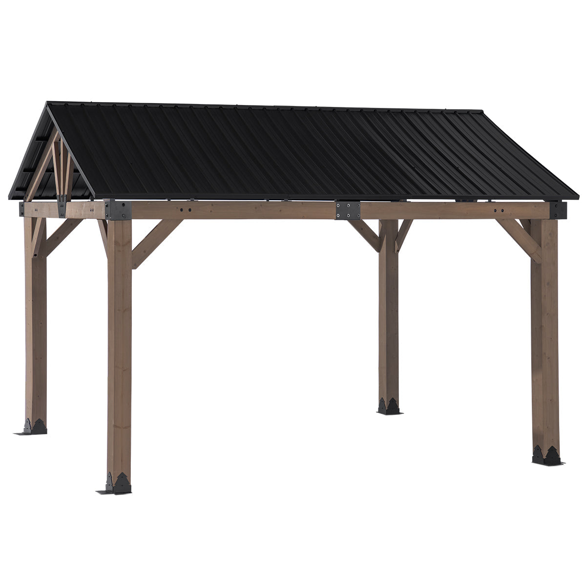 Yardtopia Fremantle 3.6m x 3m Timber & Steel Gable Roof Gazebo
