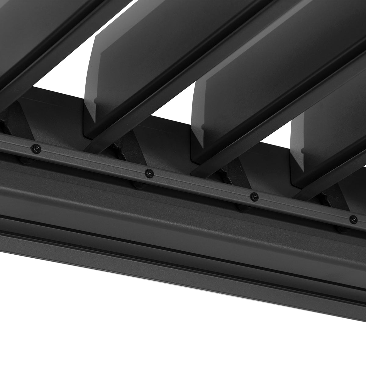 Yardtopia Elmont 3m x 3m Aluminium Adjustable Louvre Pergola (Charcoal Grey)