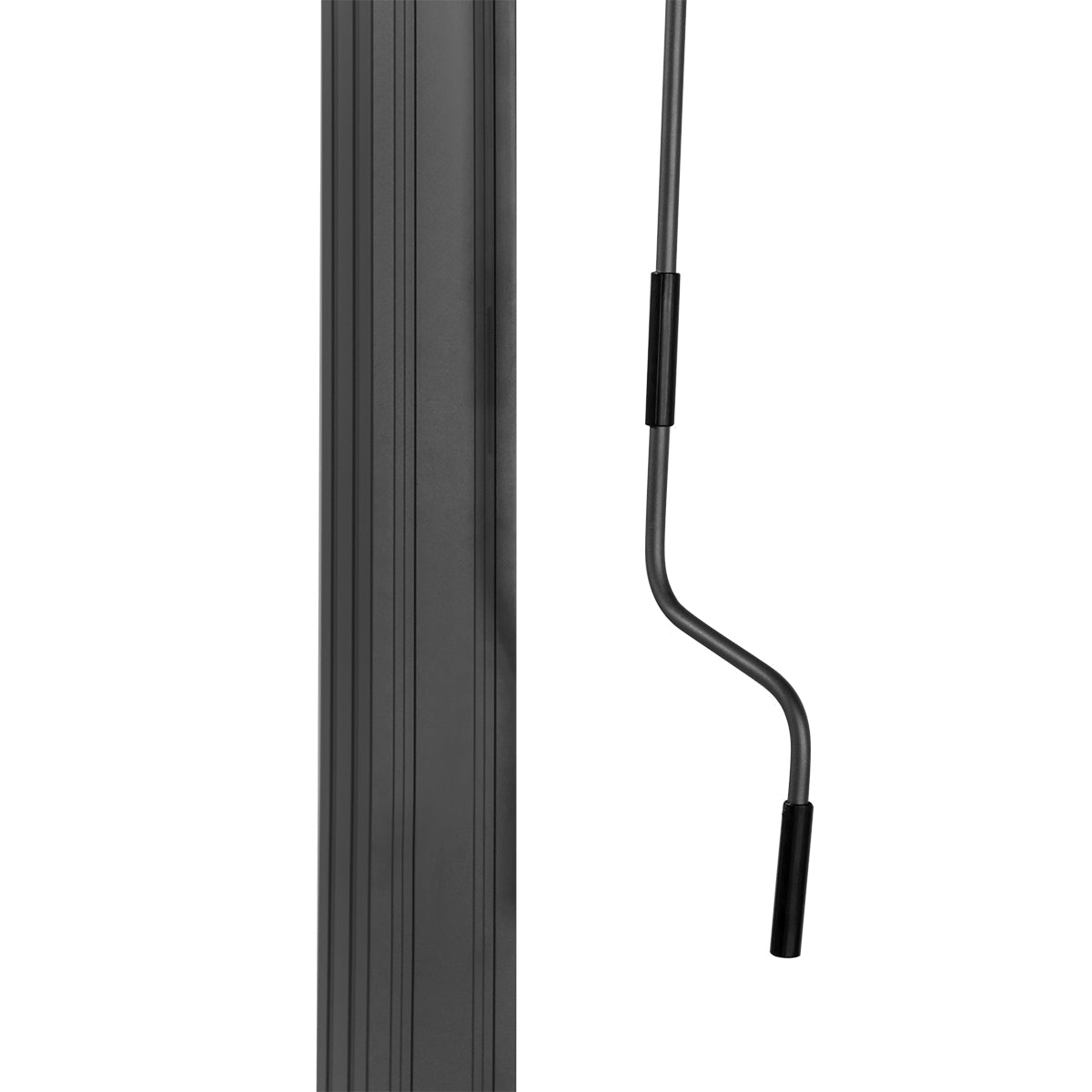 Yardtopia Elmont 3m x 4m Aluminium Adjustable Louvre Pergola (Charcoal Grey)