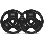 CORTEX 20kg Tri-Grip V2 50mm Olympic Plates (Pair)
