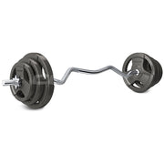 CORTEX 40kg Curl Bar Standard Weight Set 25mm