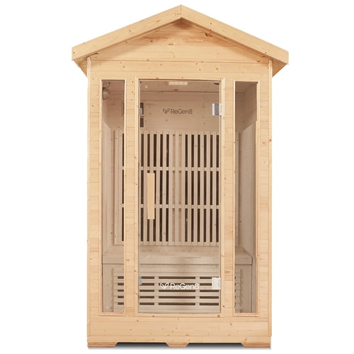 ReGen8 Duo Outdoor - 2 Person 2200W Infrared Sauna
