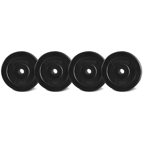 CORTEX 5kg EnduraShell Standard Weight Plates 25mm (Set of 4)