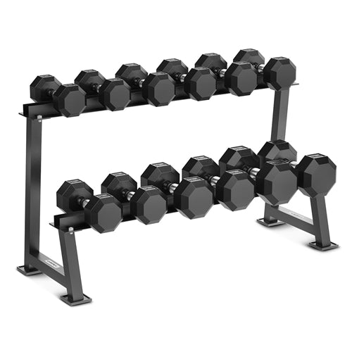 Cortex 270kg Hex Dumbbells Set with Stand 10kg-35kg (6 pairs)