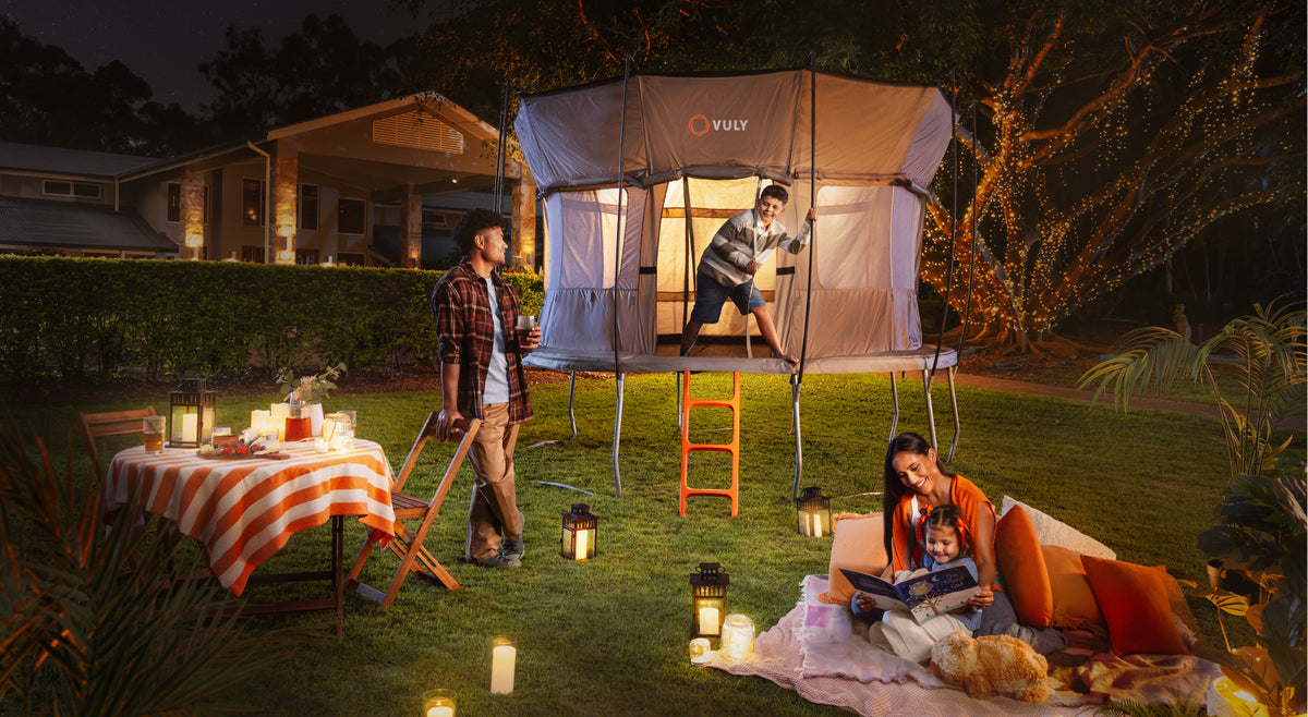 Vuly trampoline tent windows