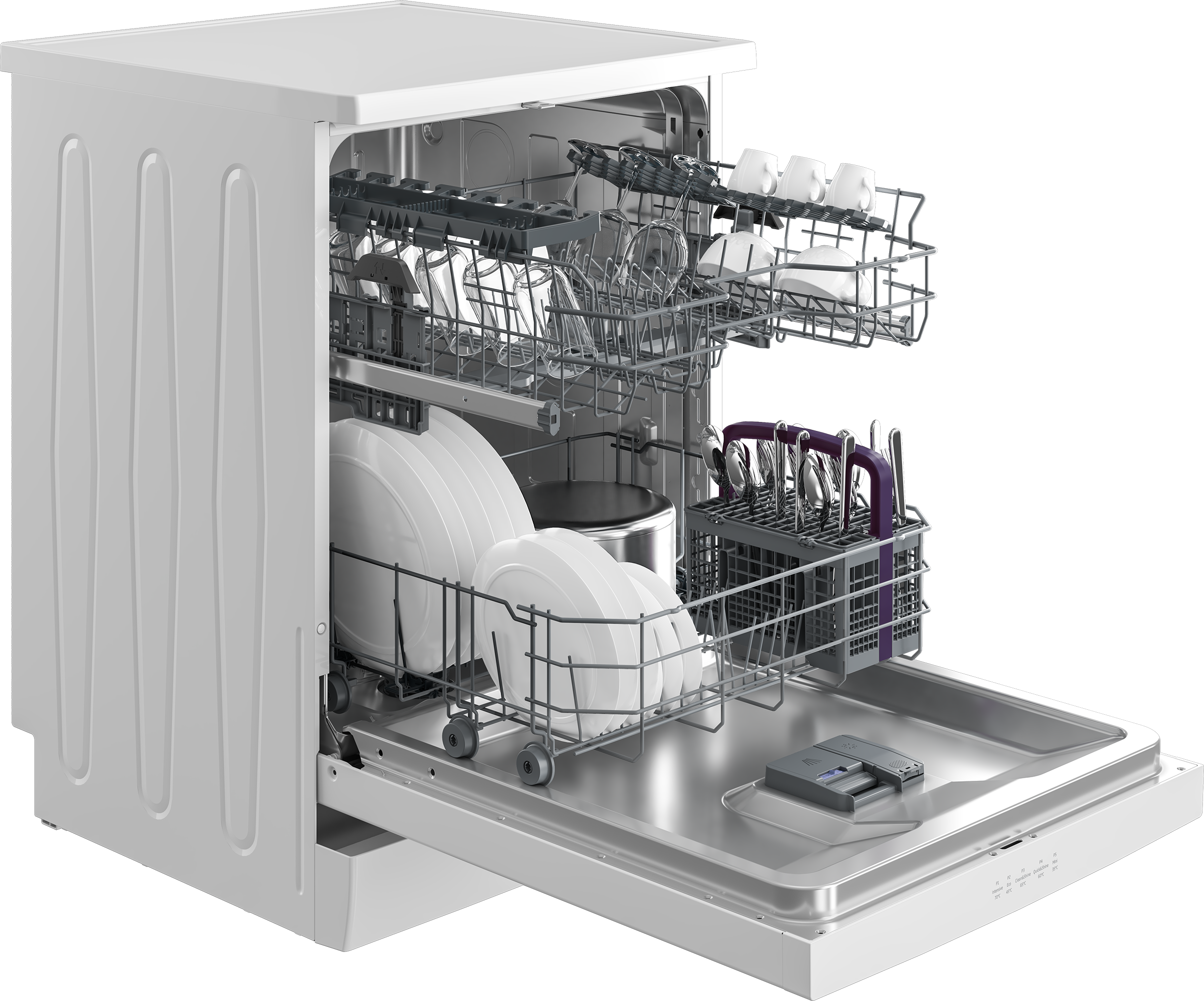 Beko 60cm Freestanding Dishwasher 14 Place White BDFB1410W