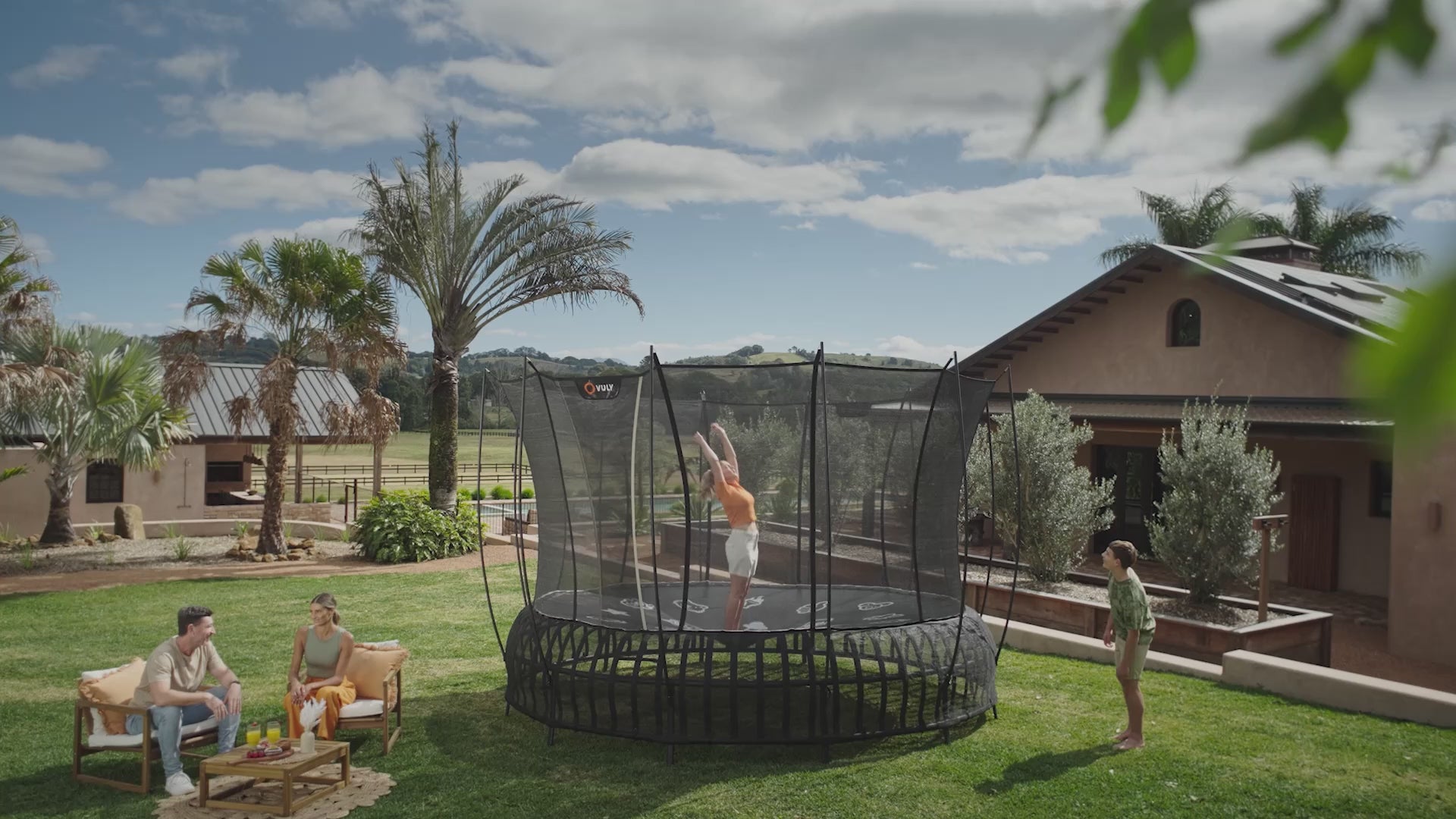 Load video: Trampolines