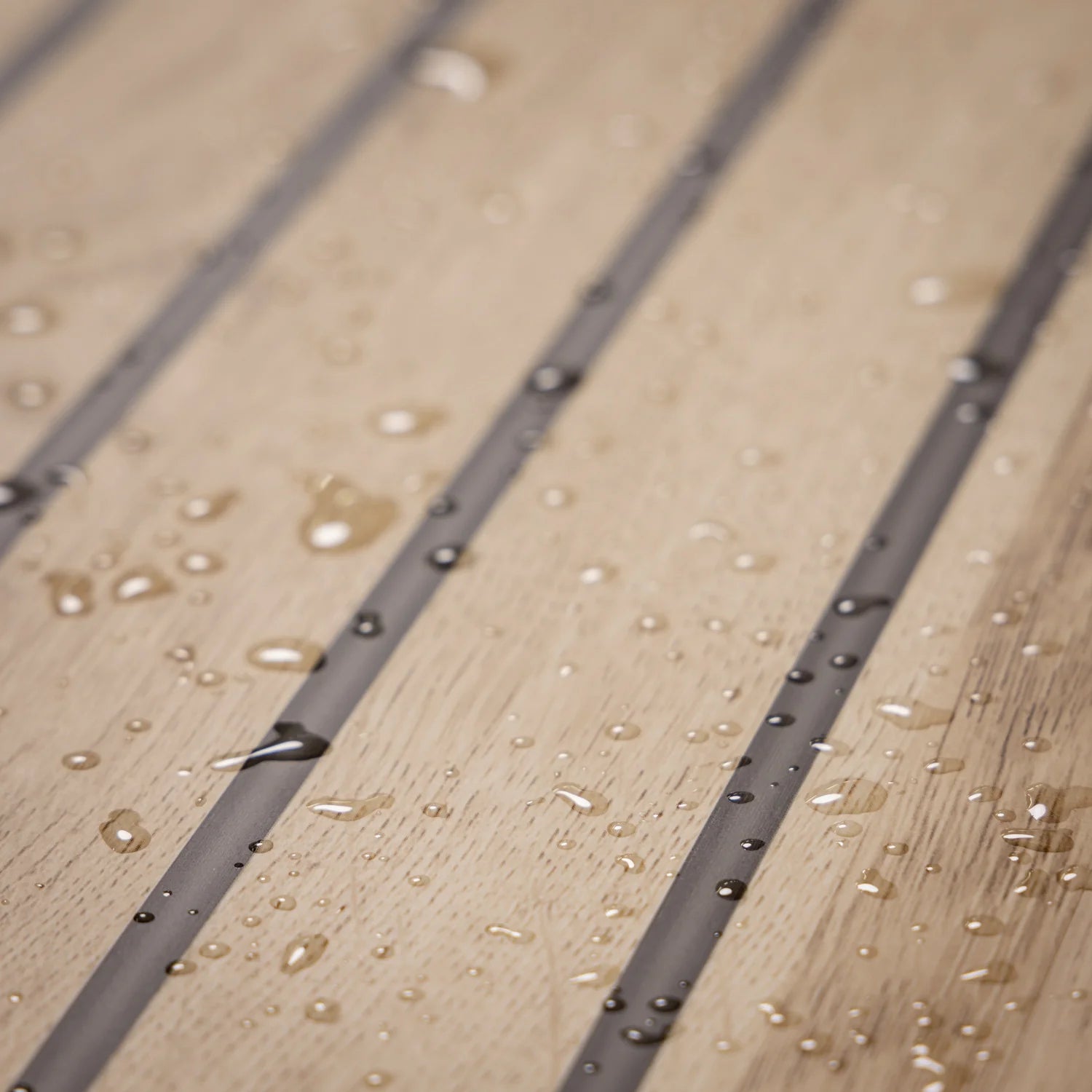 Scandia Light Oak waterproof wet wall panel close up