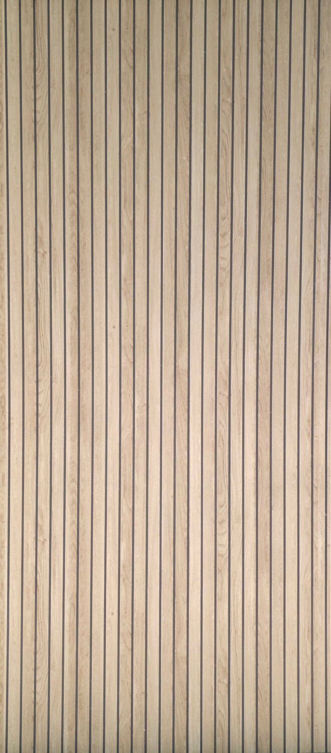 Scandia Light Oak wet wall panel texture close up