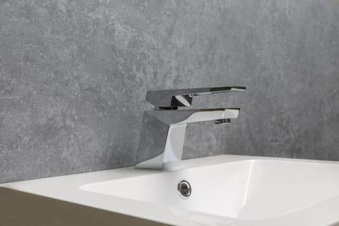 Wall panelling concrete look
